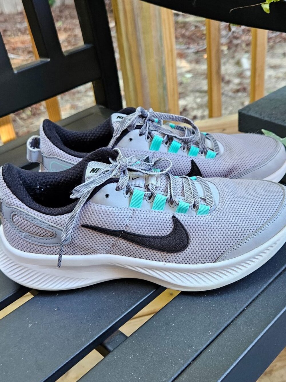 Nike Runallday 2 Womens Running Shoes Size 7 Trainers Gray CD0224-006